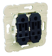 Two Circuits Switch With Pilot Lamp