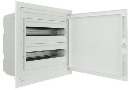 Quadro de Distribuição de Embeber de Baixo Perfil Completo - 40 MÓDULOS (2x20) 
