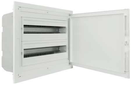 Quadro de Distribuição de Embeber de Baixo Perfil Completo - 48 MÓDULOS (2x24)